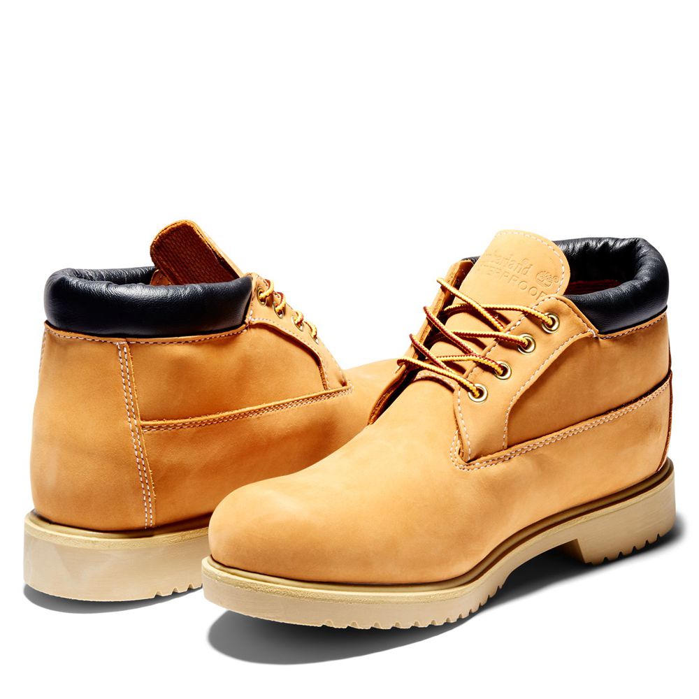 Botas de Seguridad Timberland Hombre Classic Waterproof Marrones - Chile MJQ-269413